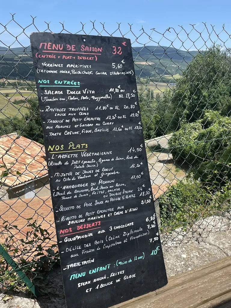 Menu_Restaurant O Pichoun_Sault_immagine_2