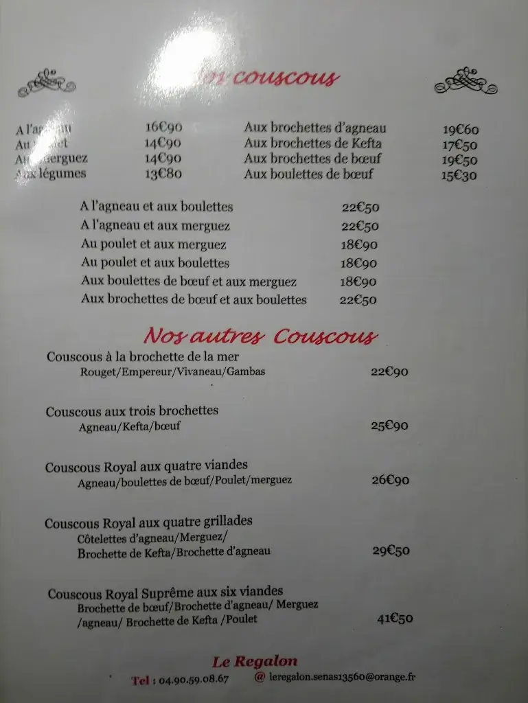 Menu_Le Regalon_Sénas_image_2