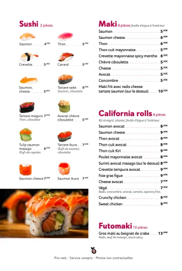 Menu_SEIKO SUSHI_Sénas_image_3