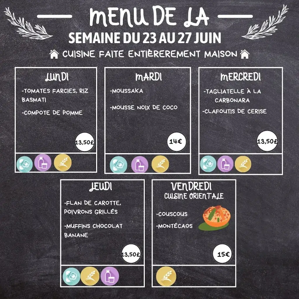 Menu_La Guitoune Dilohane_Sérignan-du-Comtat_immagine_2