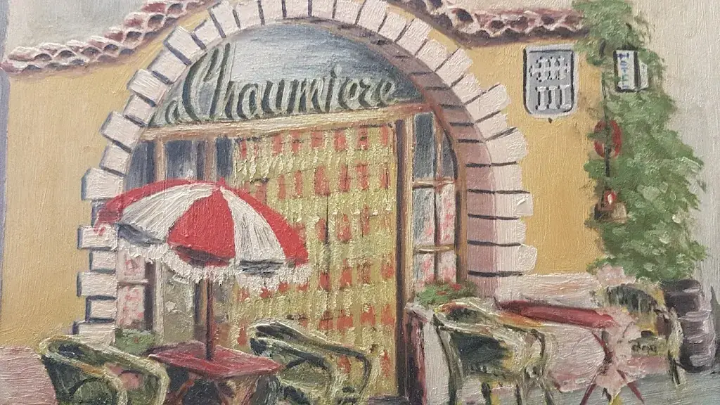 LA CHAUMIERE restaurant in Seyne