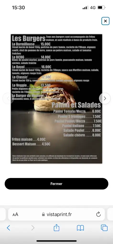 Menu_La Burgerie_Montclar_image_1