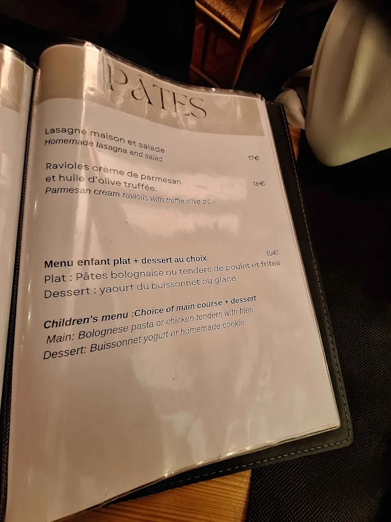 Menu_Restaurant Le Dormillouse_Montclar_image_1