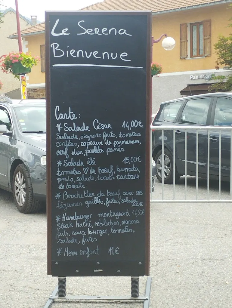 Menu_Le serena café - Brasserie - Relais motard_Seyne_image_1