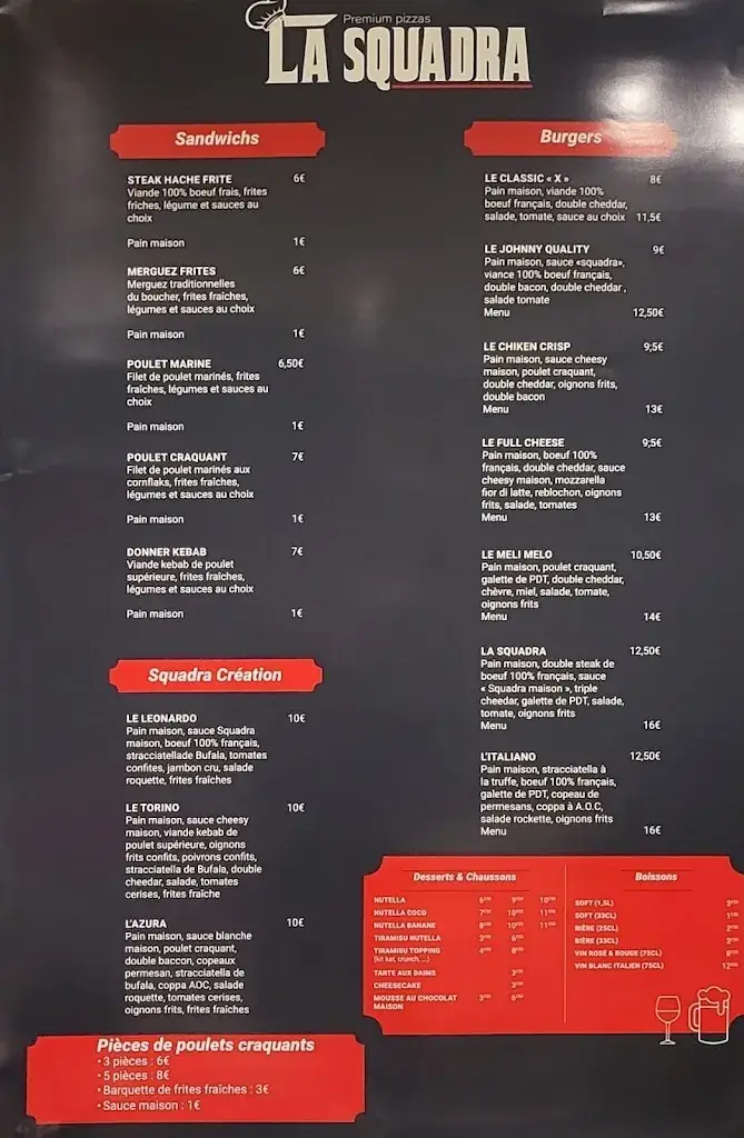 Menu_Pizzeria La Squadra_Simiane-Collongue_image_2