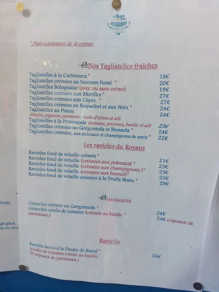 Menu_La Maison Bleue_Sainte-Maxime_image_4