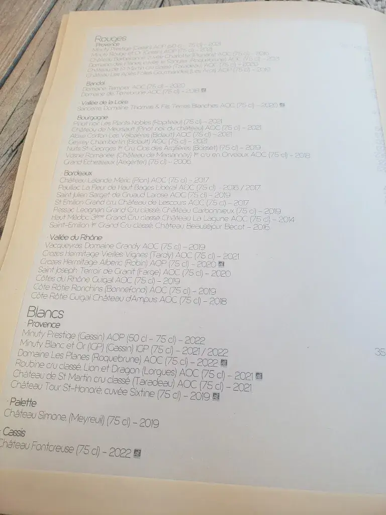 Menu_Les Planches SAINTE-MAXIME_Sainte-Maxime_image_4