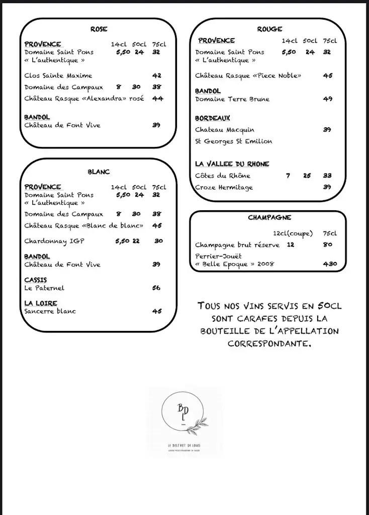 Menu_Le bistrot de Louis_Sainte-Maxime_image_3