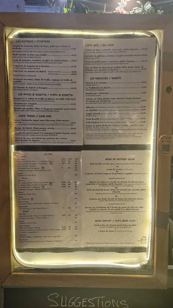 Menu_Le bistrot de Louis_Sainte-Maxime_image_4