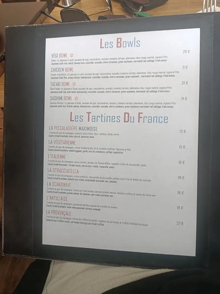 Menu_Le Café de France_Sainte-Maxime_image_2