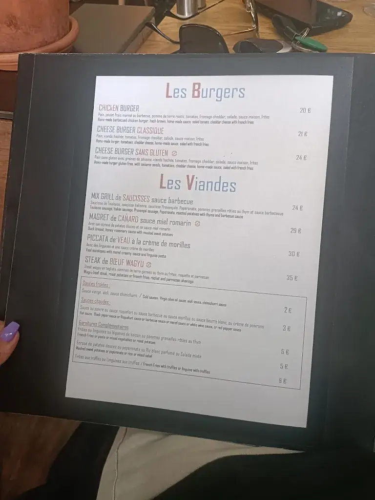 Menu_Le Café de France_Sainte-Maxime_image_3