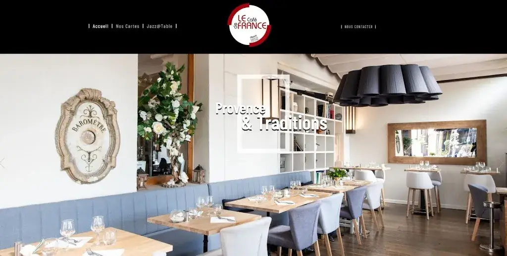 Le Café de France restaurant in Sainte-Maxime