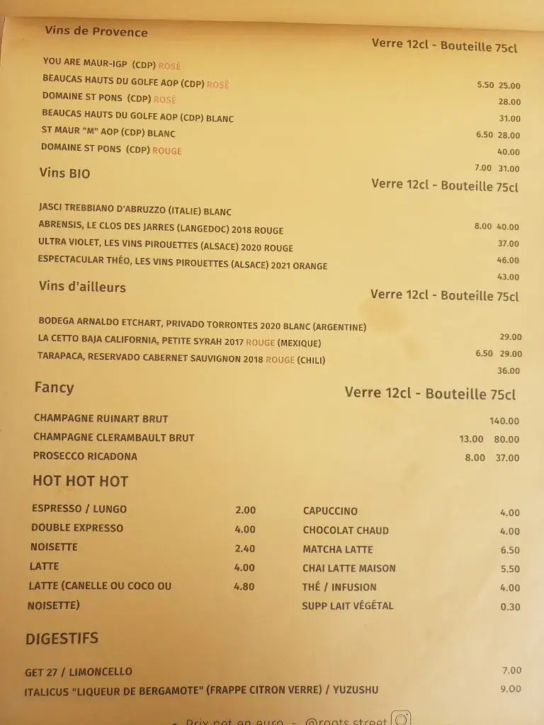 Menu_Roots cuisine de rue_Sainte-Maxime_image_1