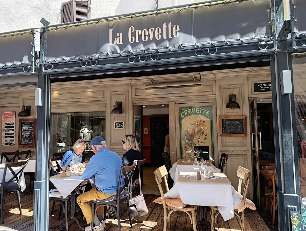 La Crevette ristorante a Sainte-Maxime