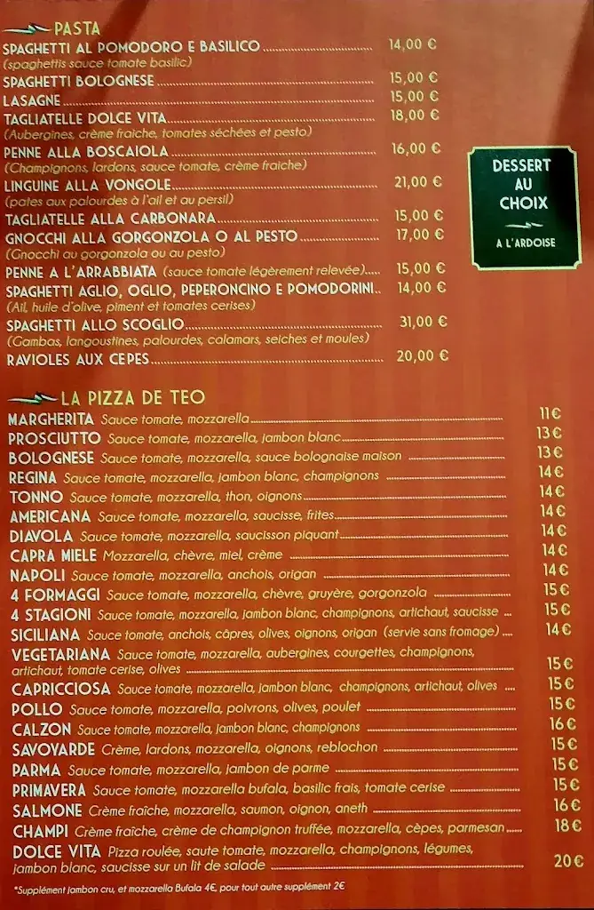 Menu_La Dolce Vita_Sainte-Maxime_image_2