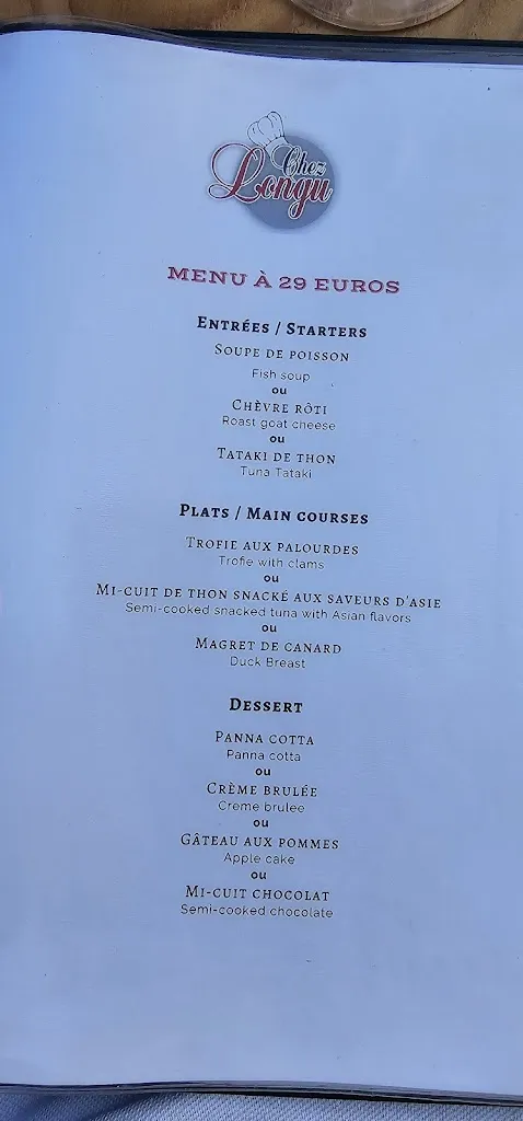 Menu_Chez Longu_Sainte-Maxime_image_1