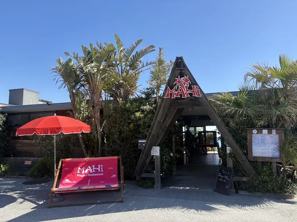 Mahi-plage restaurant in Sainte-Maxime