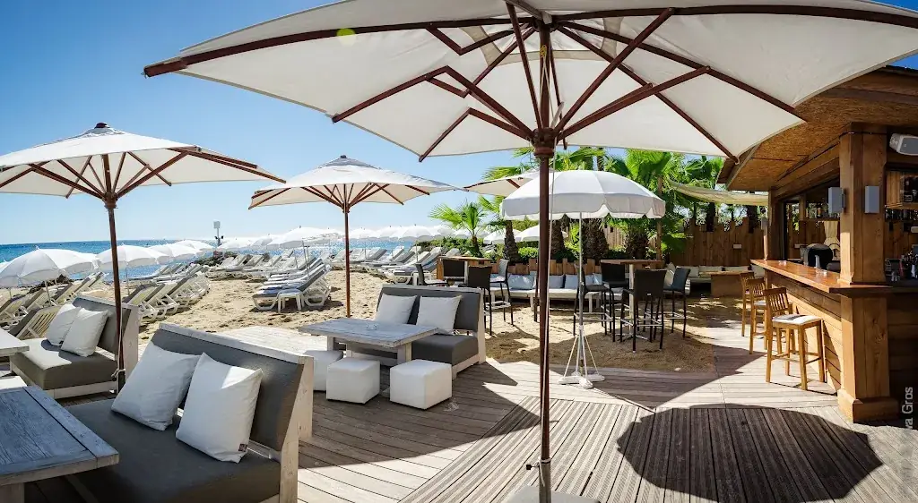 Mario Plage restaurant in Sainte-Maxime