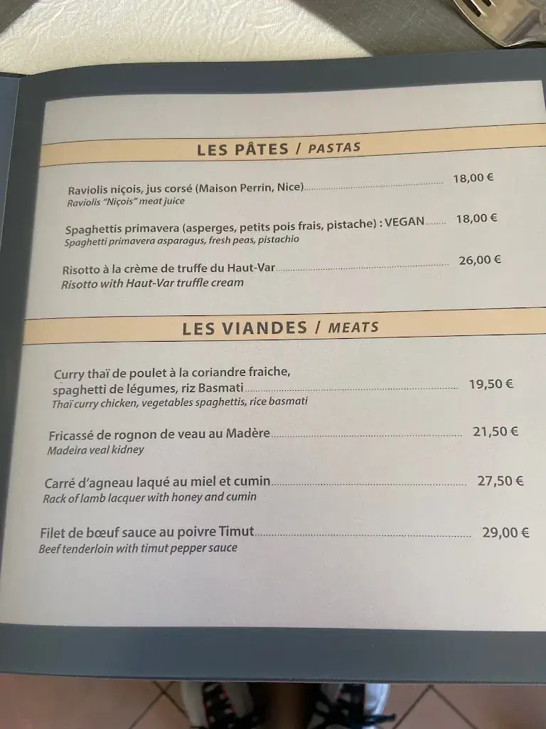 Menu_La table du marche chez fred_Sainte-Maxime_image_1