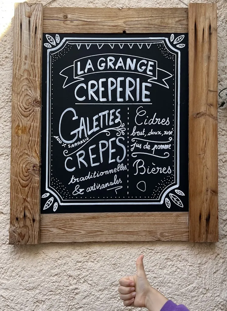 Menu_Crêperie La Grange_Sainte-Maxime_image_1
