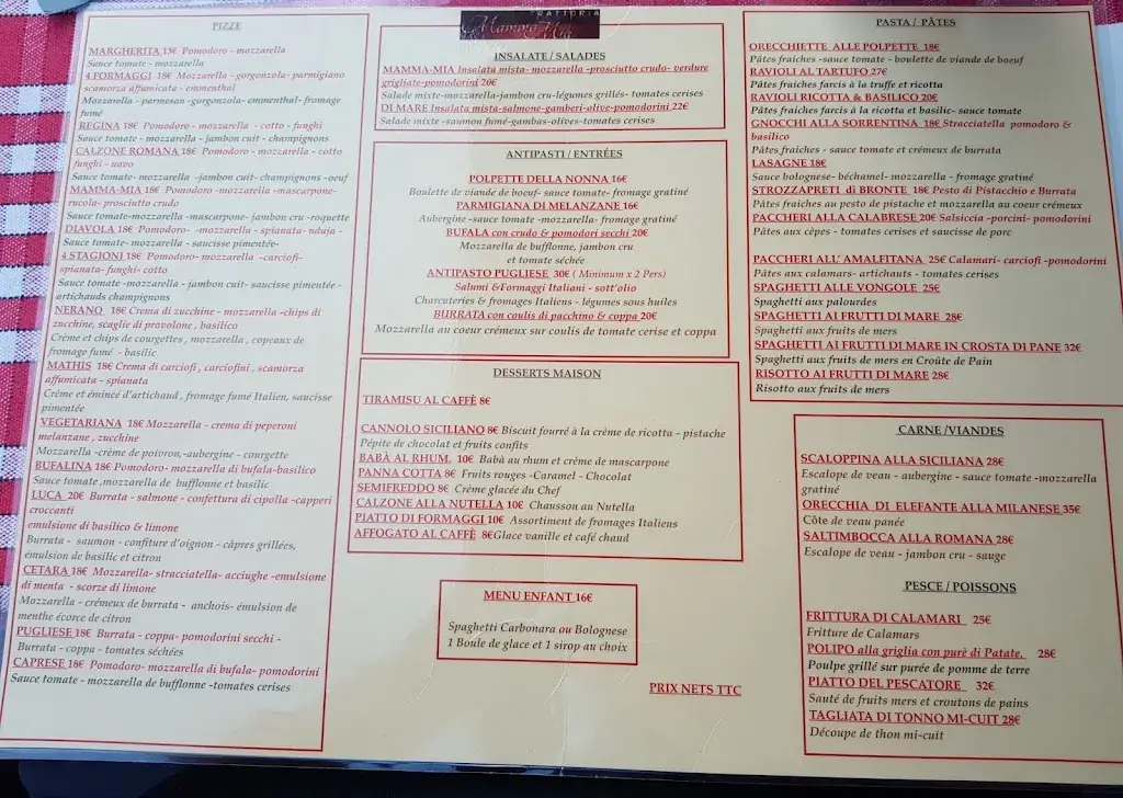 Menu_Trattoria Mamma Mia_Sainte-Maxime_immagine_2