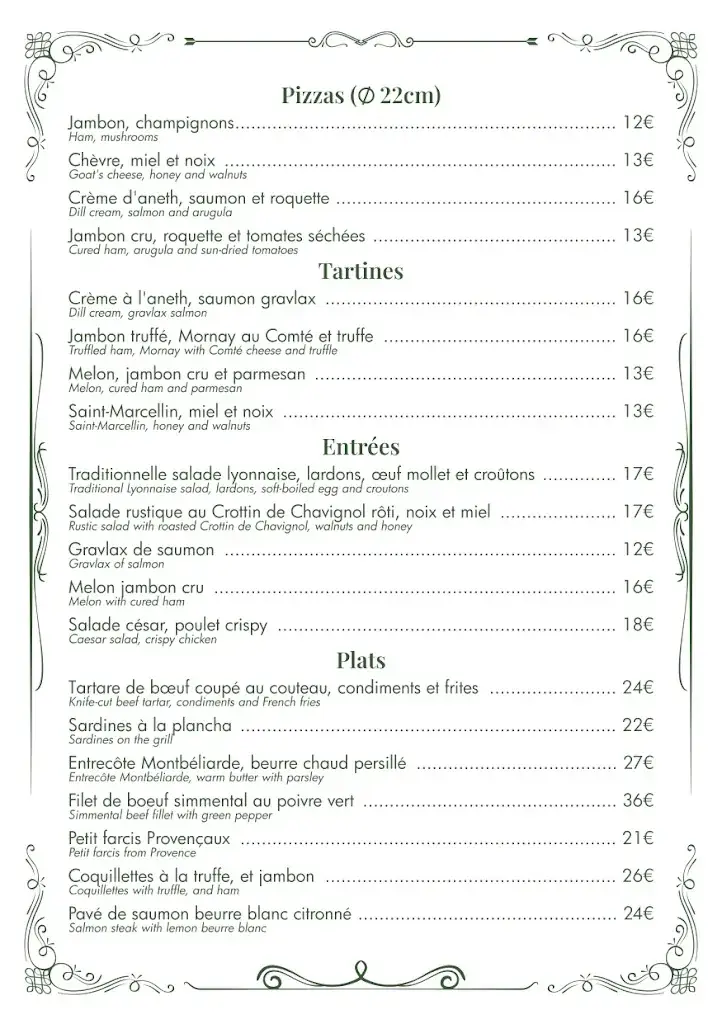 Menu_Cave Parpellé_Sainte-Maxime_image_1