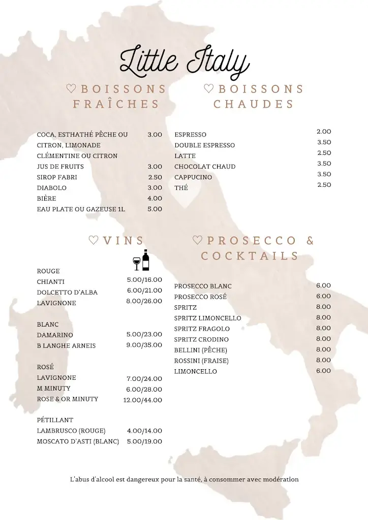 Menu_Little Italy Sainte Maxime_Sainte-Maxime_immagine_2