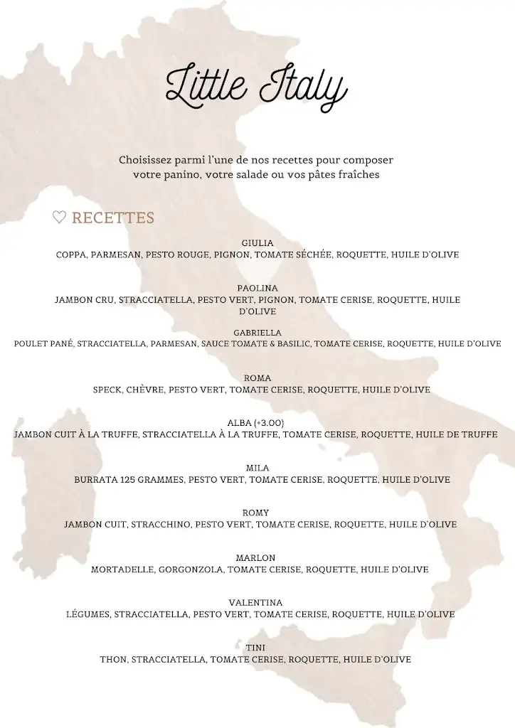 Menu_Little Italy Sainte Maxime_Sainte-Maxime_immagine_3