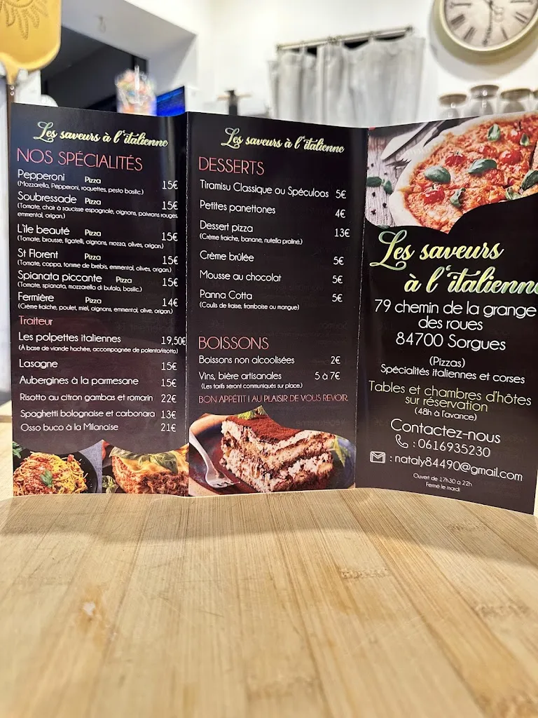 Menu_Les saveurs à l’italienne_Sorgues_image_2