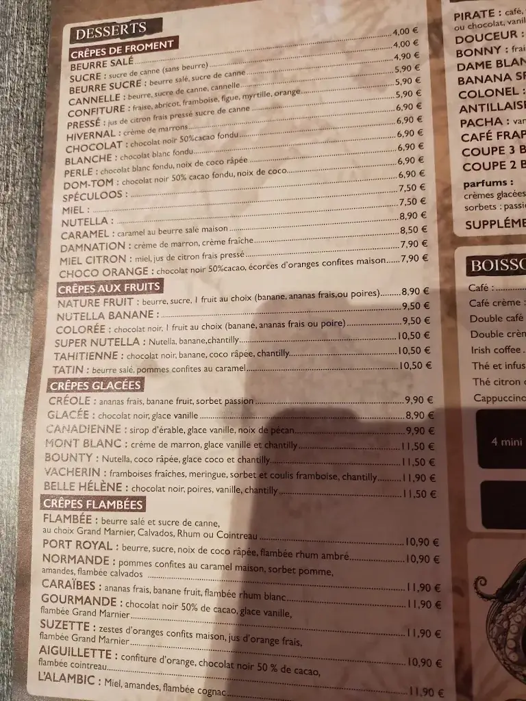 Menu_La Bouteille à la Mer_Vidauban_image_3