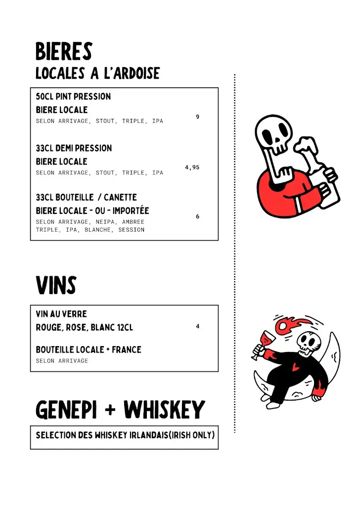 Menu_L'Oie Sauvage_Tallard_image_2