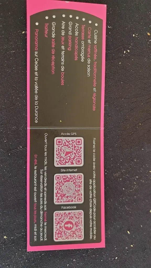 Menu_L' Auberge de Pelleautier_Pelleautier_immagine_3