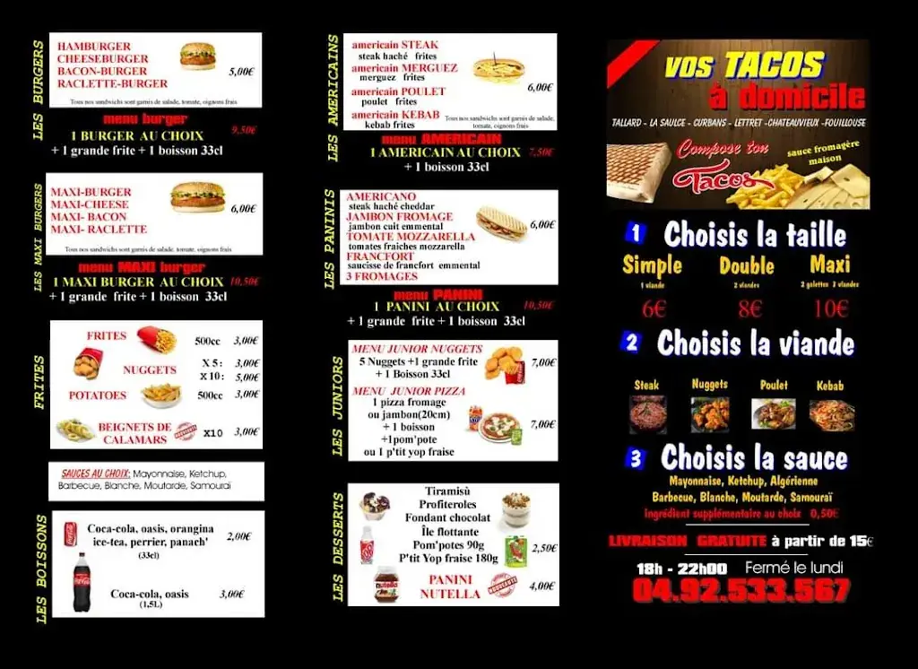 Menu_TOON'S PIZZA_Tallard_image_3