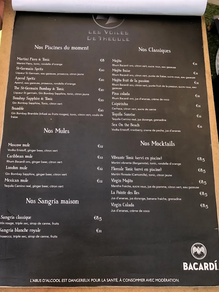 Menu_Les Voiles De Théoule_Théoule-sur-Mer_image_2