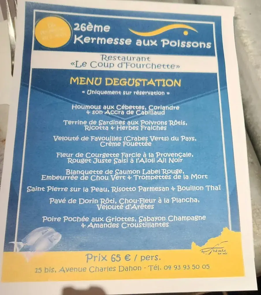 Menu_Le Coup de Fourchette_Théoule-sur-Mer_image_4