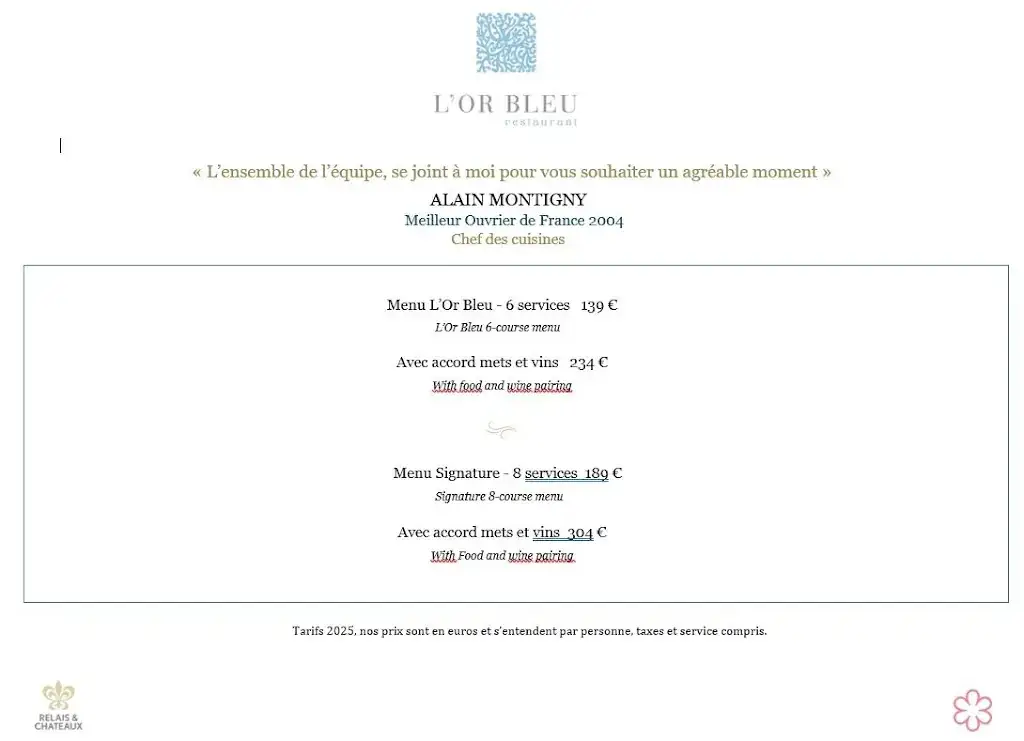 Menu_L'Or Bleu_Théoule-sur-Mer_image_1