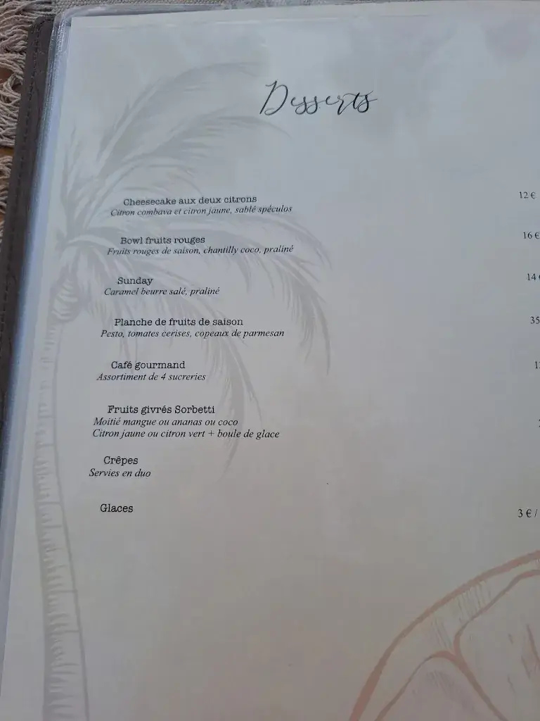 Menu_La Joya Beach_Théoule-sur-Mer_image_4