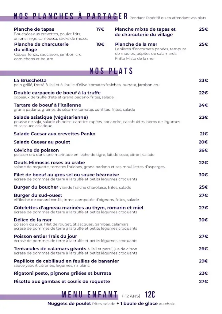 Menu_Le Golfe Plage_Six-Fours-les-Plages_image_2