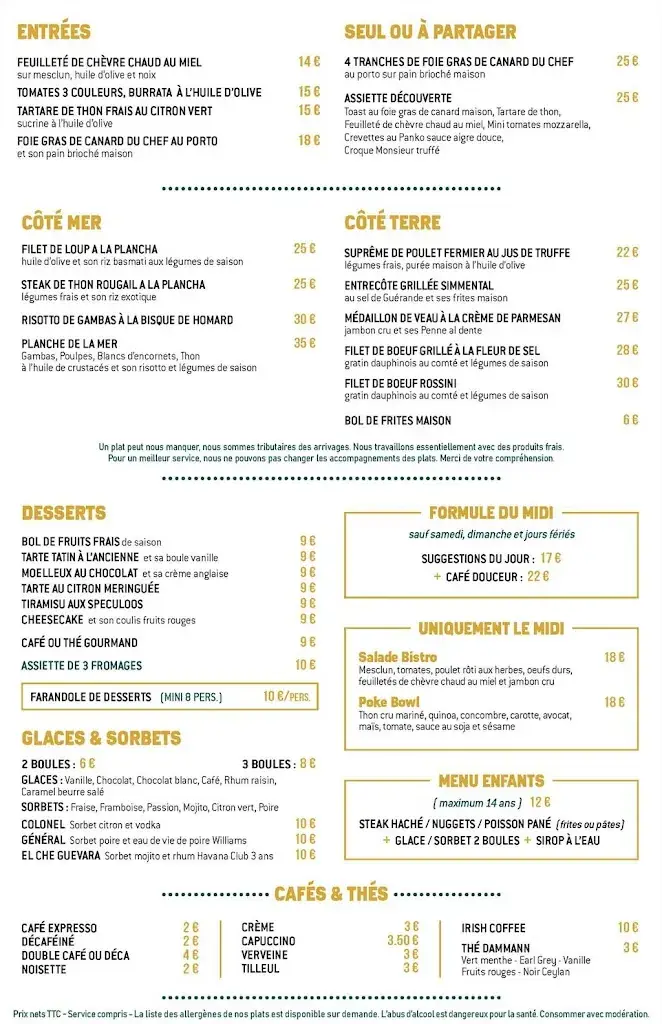 Menu_Bistro Frégate | Restaurant Traditionnel Méditerranéen_Six-Fours-les-Plages_image_1