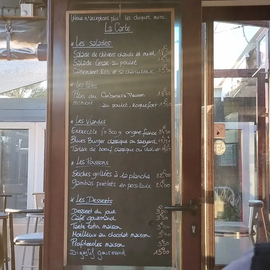 Menu_Blues Beach_Six-Fours-les-Plages_immagine_1