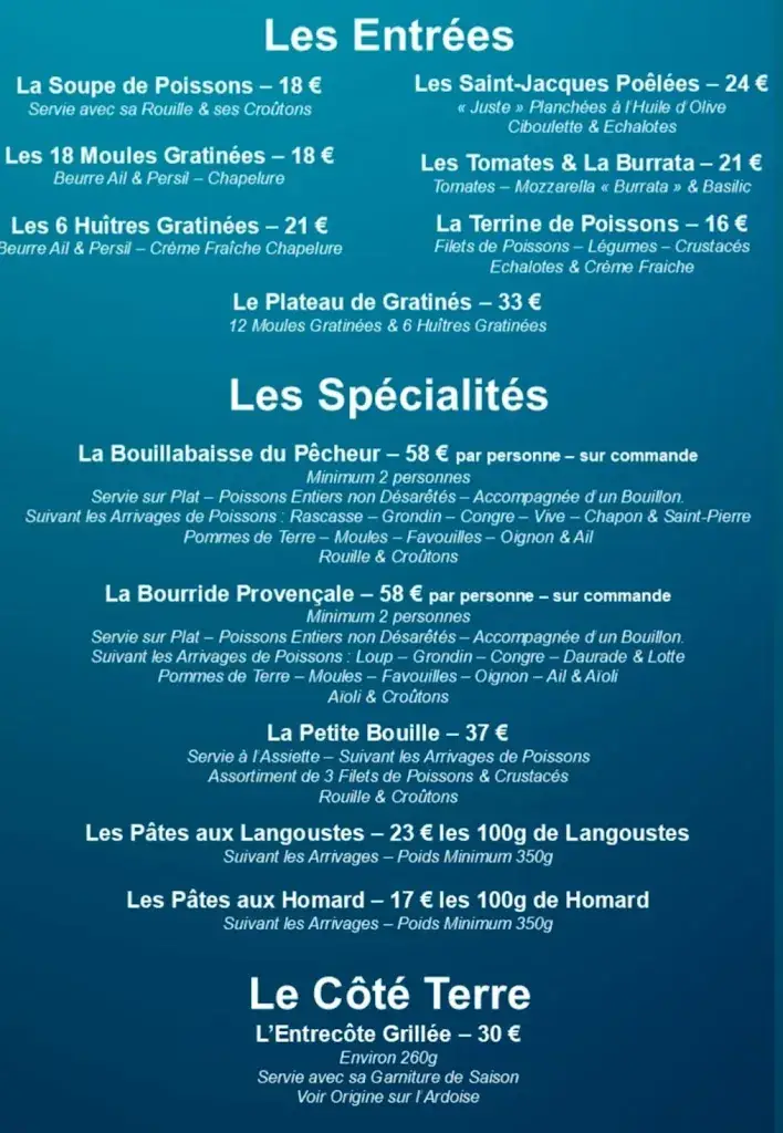 Menu_Eurl le Saint Pierre_Six-Fours-les-Plages_image_2