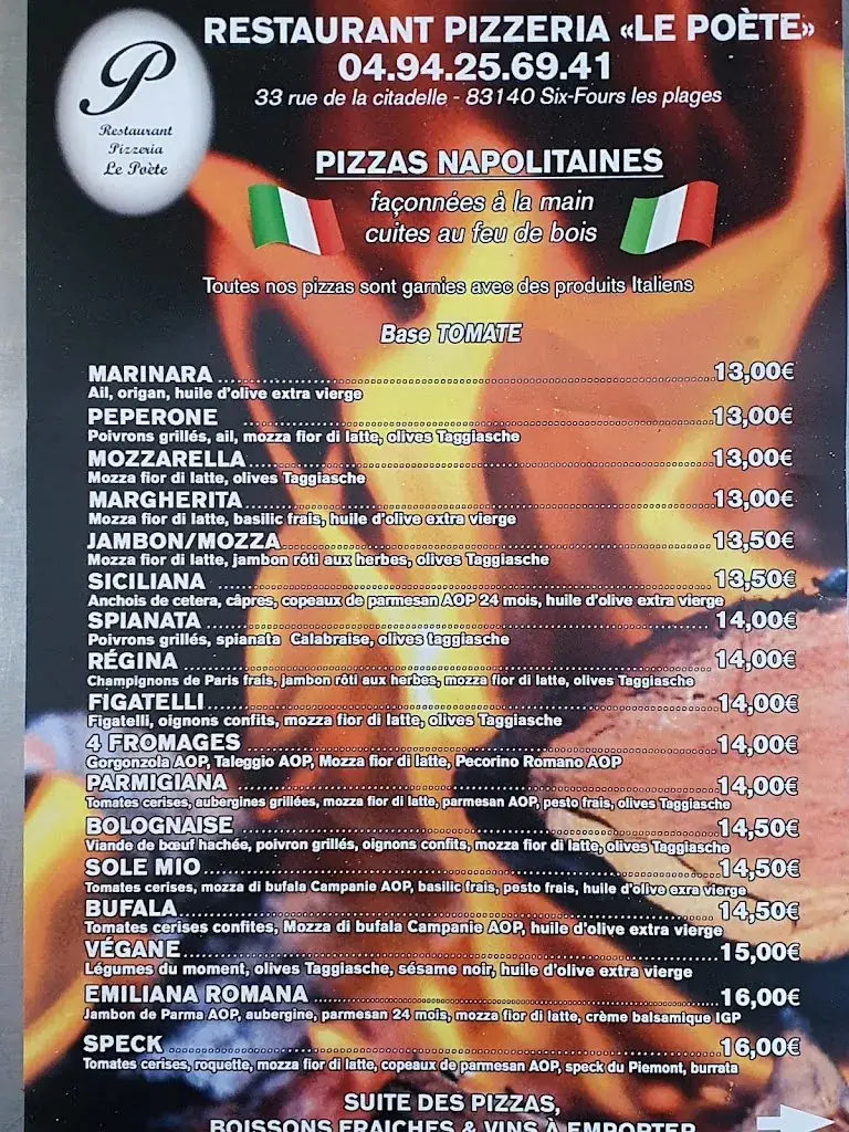 Menu_Le Poète_Six-Fours-les-Plages_immagine_2