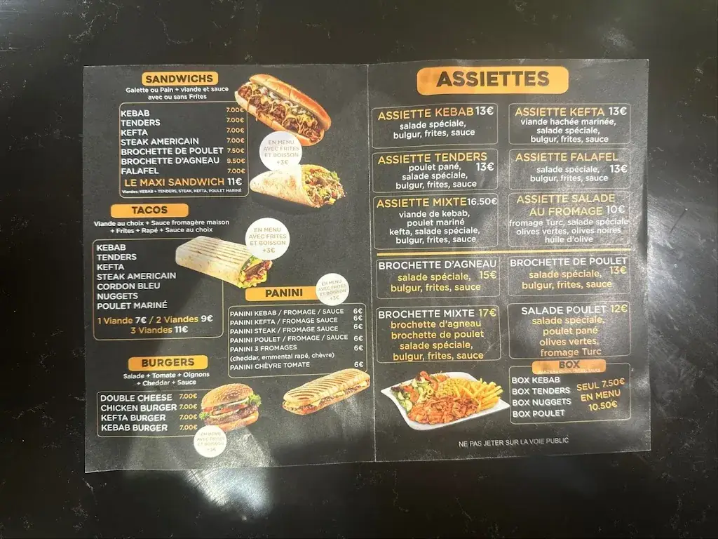 Menu_Snack Durum Food Six fours les plage_Six-Fours-les-Plages_image_1