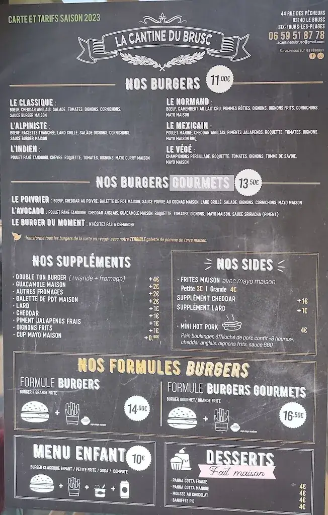 Menu_La Cantine Du Brusc_Six-Fours-les-Plages_image_1