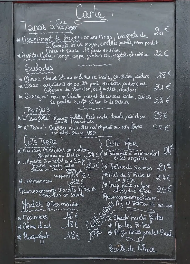 Menu_Ocean's Café_Six-Fours-les-Plages_image_1
