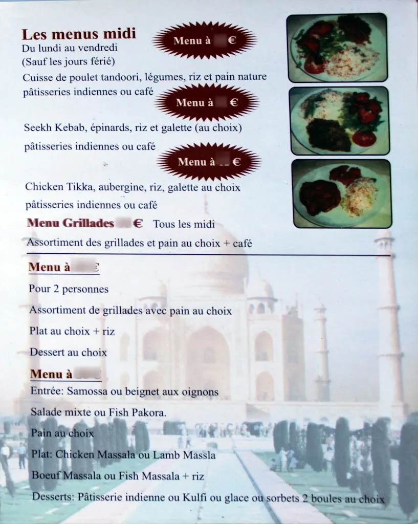 Menu_Le Taj_Six-Fours-les-Plages_immagine_4
