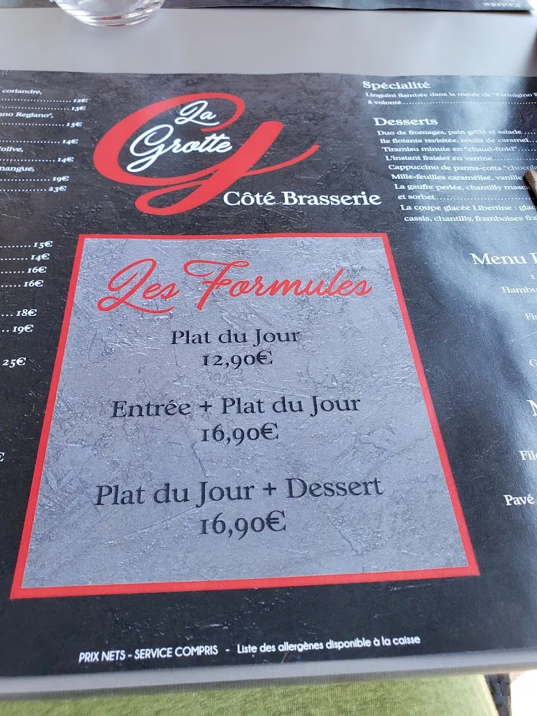 Menu_Restaurant La Grotte_Trans-en-Provence_immagine_3