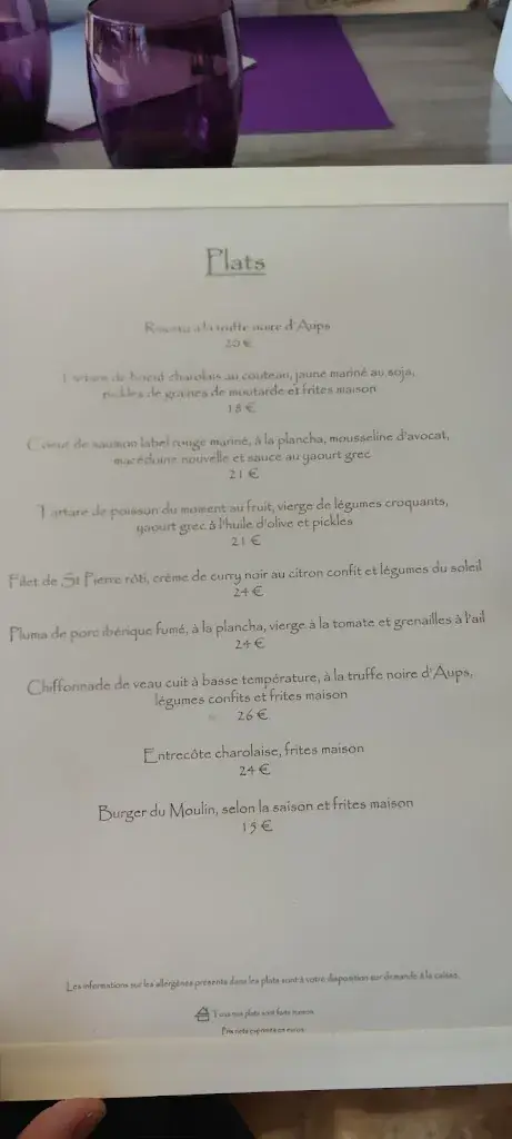 Menu_Le Moulin de la Gardiole_Trans-en-Provence_image_4