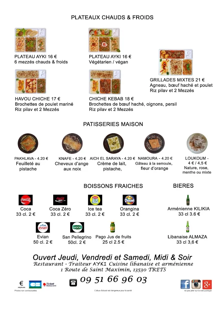 Menu_Restaurant AYKI Libanais Arménien_Trets_image_3