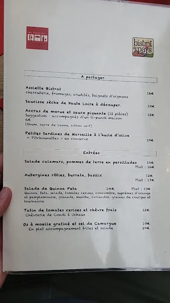 Menu_Les Acacias_Uchaux_image_1